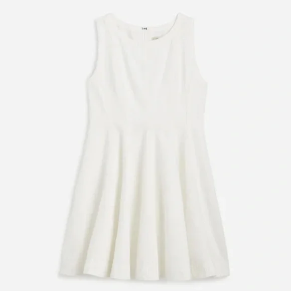 MADEWELL White Circle Mini Dress: Airy Denim Edition Size XXS - Picture 5 of 5
